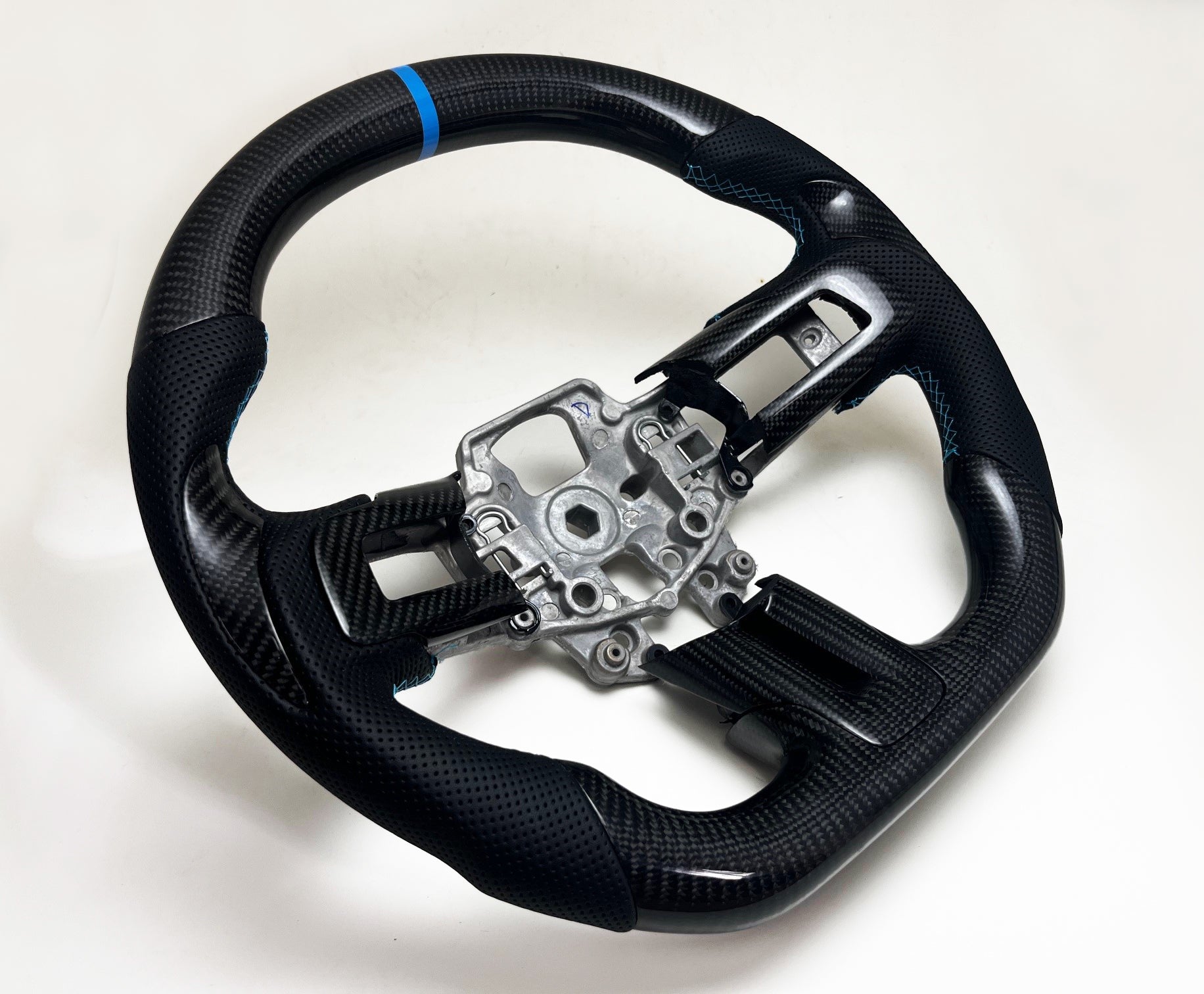 Ford Mustang Carbon Fiber Steering Wheel Option 1-thumbmail-2