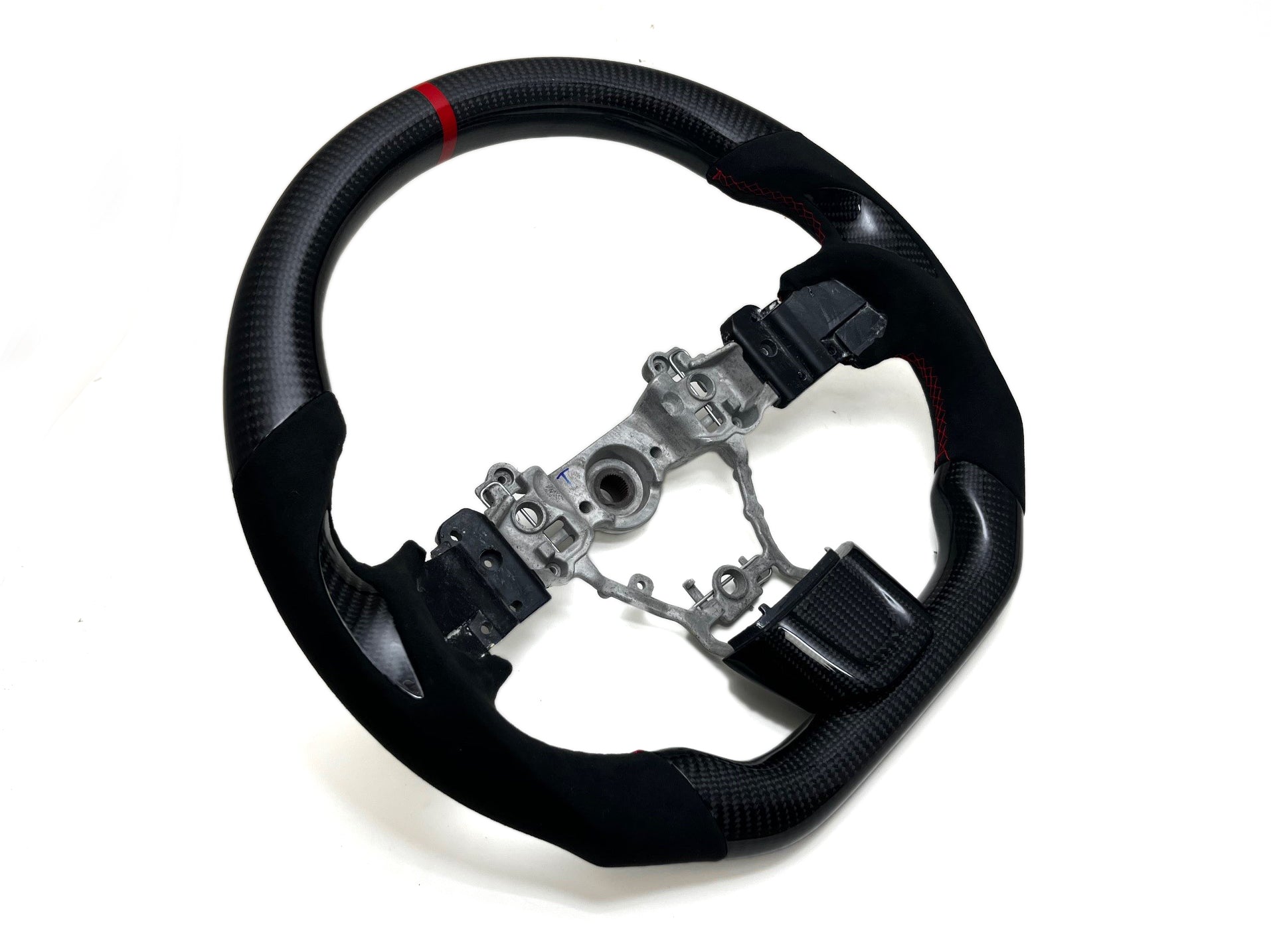 Subaru WRX Carbon Fiber Steering Wheel Option 1-thumbmail-2