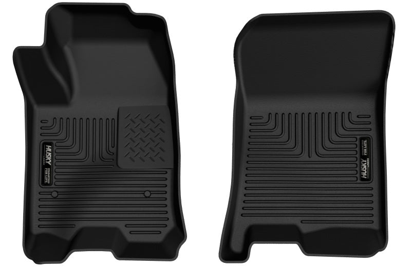 Husky Liners 2023 Chevrolet Colorado /GMC Canyon X-Act Contour Black Floor Liners-thumbmail-1