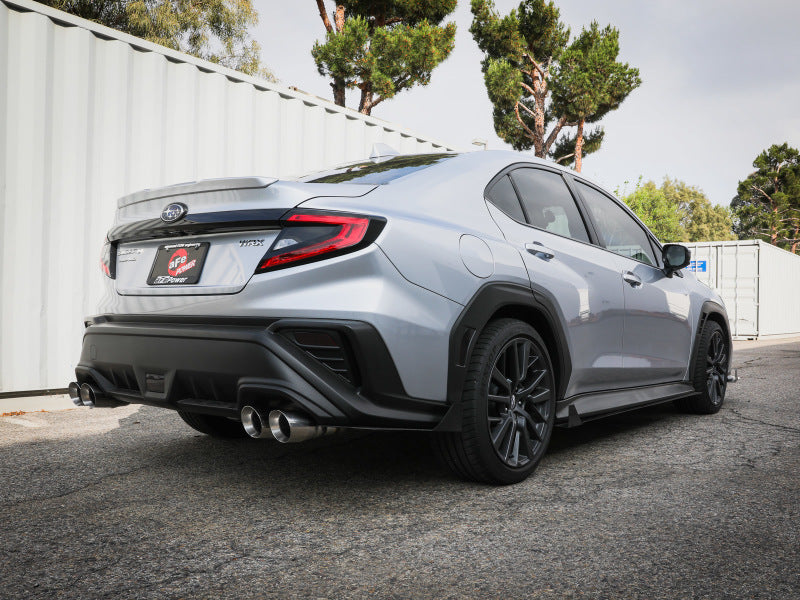 aFe POWER Takeda 3in to 2-1/2in 304 SS Cat-Back Exhaust w/ Polished Tips 22-23 Subaru WRX H4-2.4L(t)-thumbmail-3