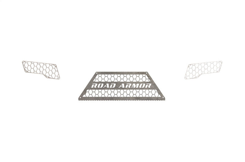 Road Armor 15-19 Chevy 2500 iDentity Rear Bumper Components - Hyve Mesh - Raw-thumbmail-1