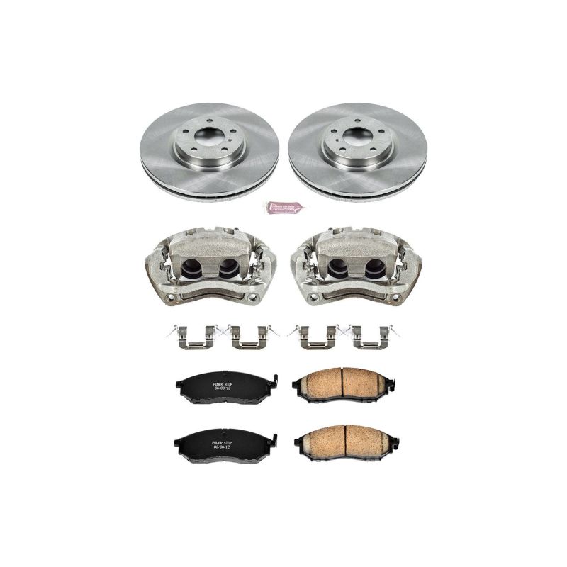 Power Stop 09-19 Nissan 370Z Front Autospecialty Kit w/Cals-thumbmail-1
