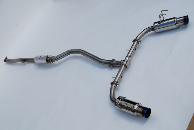 Invidia 2022+ Honda Civic Si (1.5T) 70mm N1 Cat Back Exhaust - Burnt TI Tips-thumbmail-1