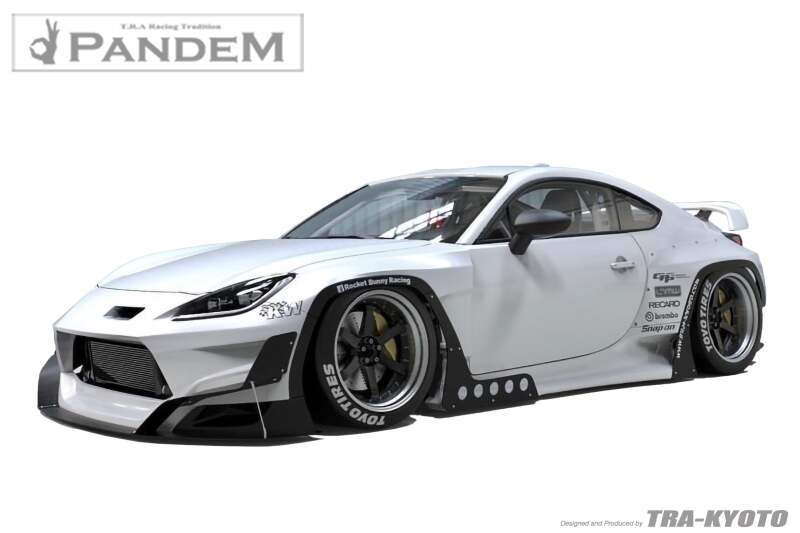 GReddy Pandem 2022+ Toyota GR86 (ZN8) Rocket Bunny V1.5 Ducktail Wing-thumbmail-1