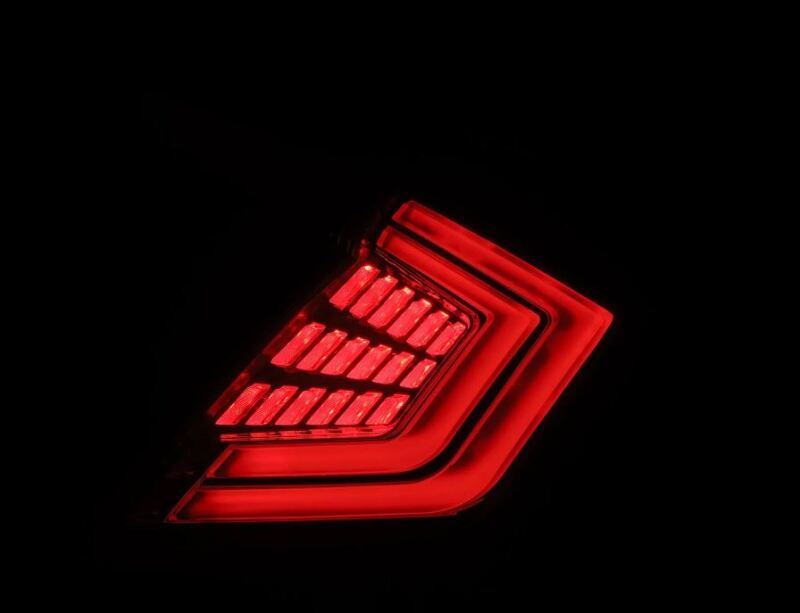AlphaRex 16-21 Honda Civic Hatchback / Type-R FK8 Nova-Series LED Tail Lights - Clear Smoke-thumbmail-2