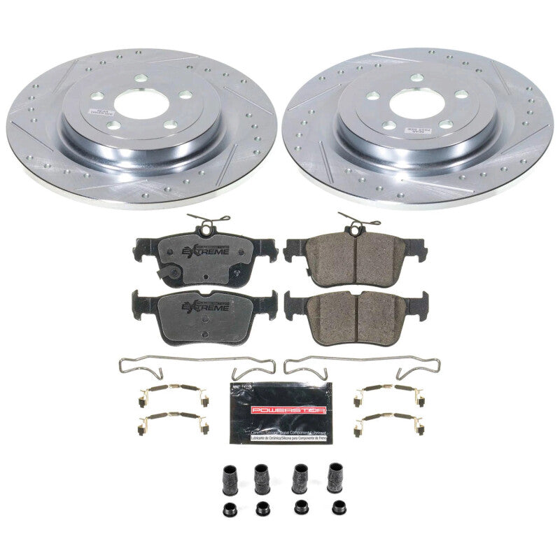 Power Stop 21-23 Ford Mustang Mach-E Rear Z26 Street Brake Kit-thumbmail-1