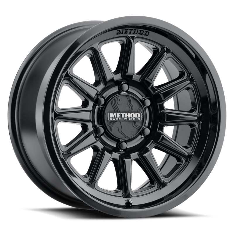Method MR323 - 17x8.5 / 6x5.5 / ET 25 / 106.25 CB - Gloss Black-thumbmail-1