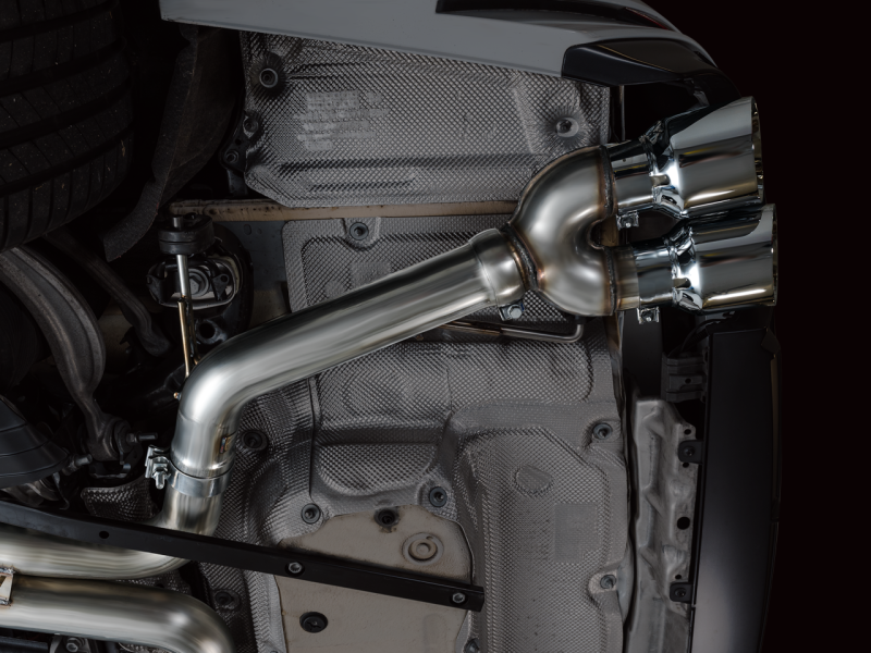 AWE Tuning 19-23 Audi C8 S6/S7 2.9T V6 AWD Track Edition Exhaust - Chrome Silver Tips-thumbmail-4
