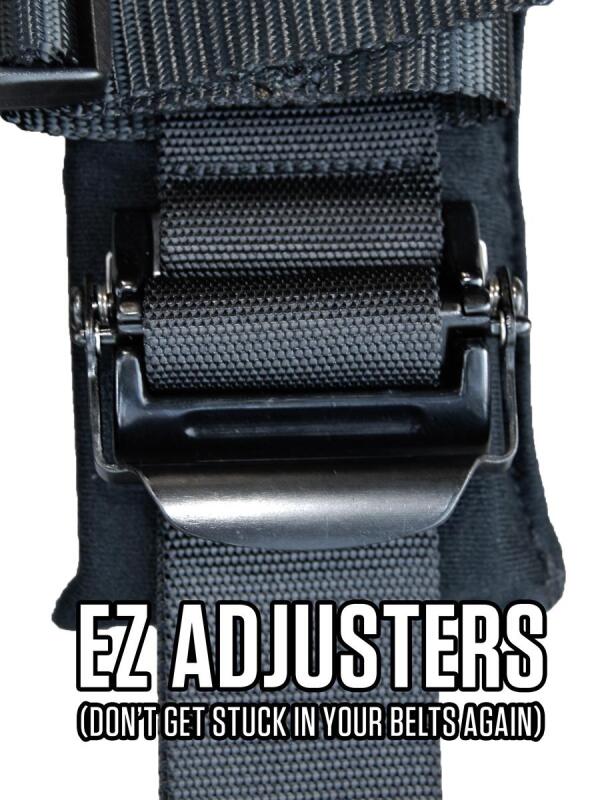 PRP 4.2 Harness with Latch / Link Lap Belt- Silver-thumbmail-2