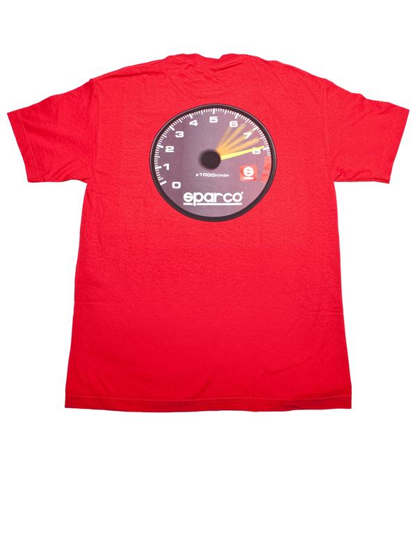 Sparco T-Shirt Tach Tri Black SMALL-thumbmail-1