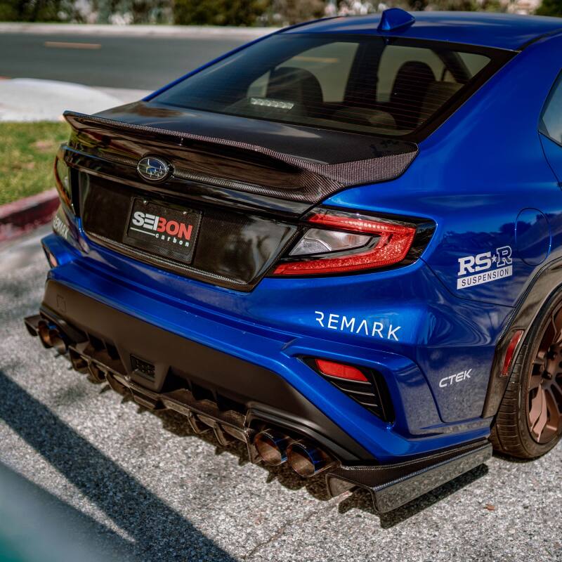 Seibon 2022 Subaru WRX C-style Carbon Fiber Trunk Lid-thumbmail-2
