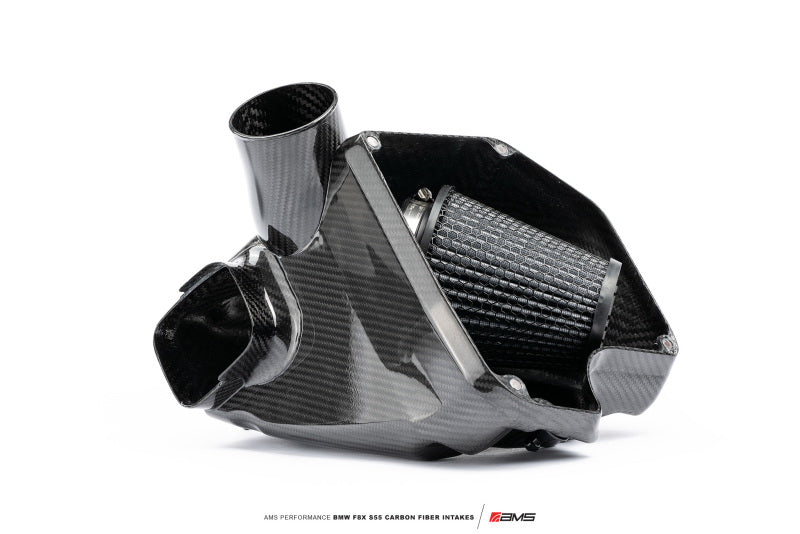 AMS Performance 15-18 BMW M3 / 15-20 BMW M4 w/ S55 3.0L Turbo Engine Carbon Fiber Intake-thumbmail-3