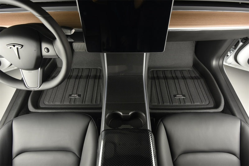 3D Maxpider 16-21 Tesla Model X 5-Seat Elitect Black R1 R2-thumbmail-1