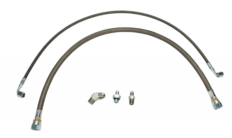 Wehrli LB7/LLY/LBZ/LMM Duramax S400 Twin/Compound Turbo Oil Line Kit-thumbmail-1