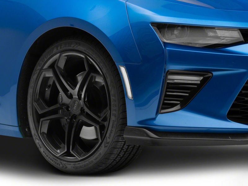 Raxiom 16-23 Chevrolet Camaro Axial Series LED Front and Rear Side Markers- Clear-thumbmail-4