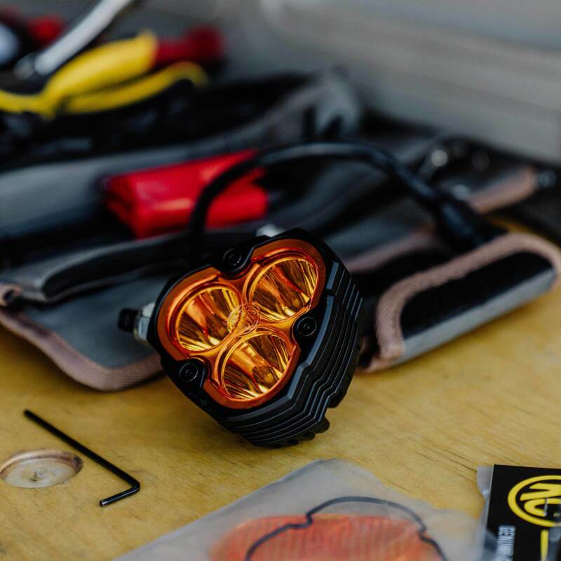 KC HiLiTES FLEX ERA 3 Performance Yellow Spot Beam Lens-thumbmail-2