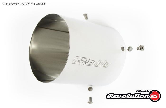 GReddy Universal 2.5in 3-Bolt Tip Revolution RS Mufller-thumbmail-2