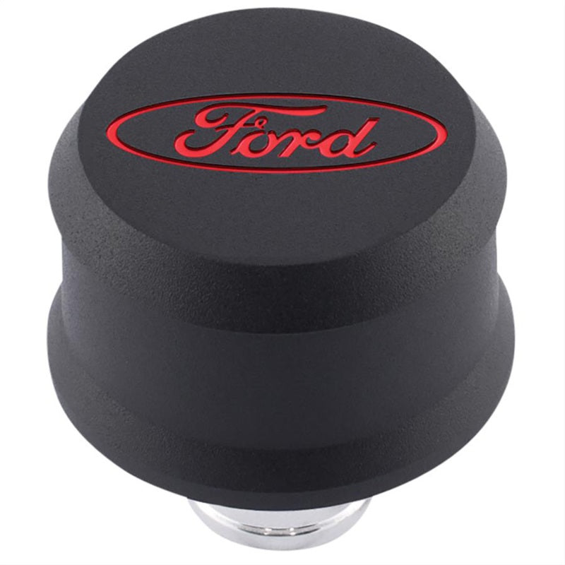 Ford Racing Slant Edge Breather - Black/Red-thumbmail-1