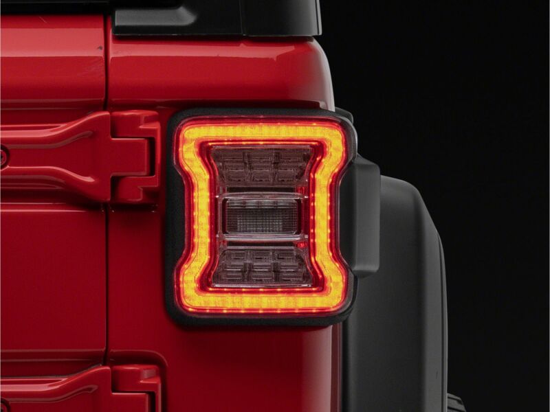 Raxiom 18-26 Jeep Wrangler JL LED Tail Lights- Clear Housing- Clear Lens-thumbmail-4