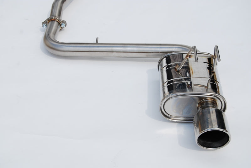 Invidia 2022+ Honda Civic Sport (2.0N/A) 60mm Q300 Cat Back Exhaust - Rolled SS Tips-thumbmail-1