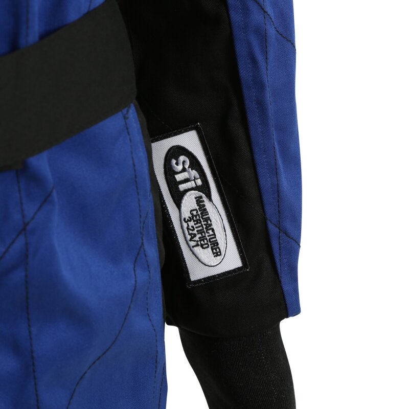 RaceQuip Blue Chevron-1 Suit - SFI-1 Medium-thumbmail-3