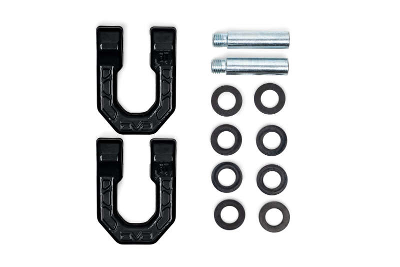DV8 Offroad Elite Series D-Ring Shackles - Pair (Black)-thumbmail-8