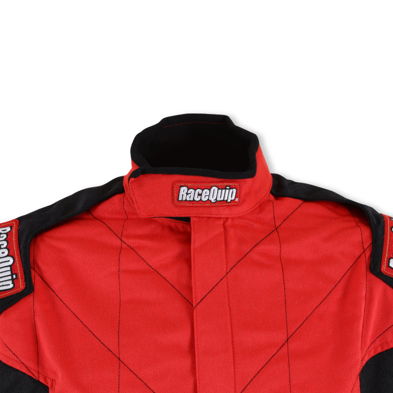 RaceQuip Red Chevron-5 Jacket SFI-5 - Large-thumbmail-4