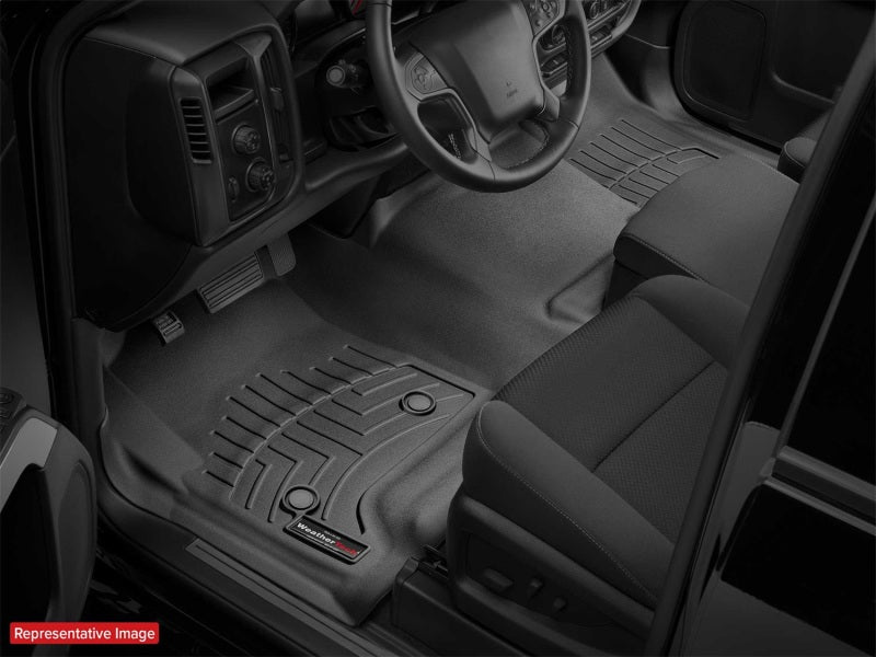 WeatherTech 2026 Hyundai Palisade Hybrid Rear FloorLiner - Black-thumbmail-1