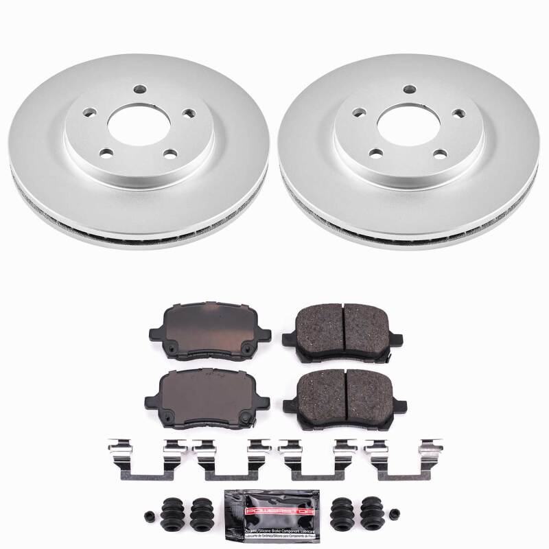 Power Stop 08-11 Chevrolet HHR Front Z23 Coated Brake Kit-thumbmail-1