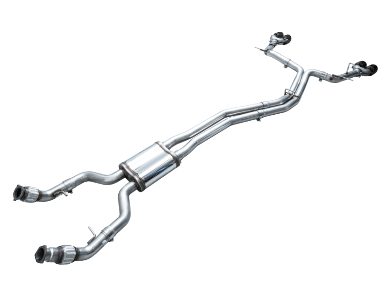 AWE Tuning 19-23 Audi C8 S6/S7 2.9T V6 AWD Track Edition Exhaust - Diamond Black Tips-thumbmail-12