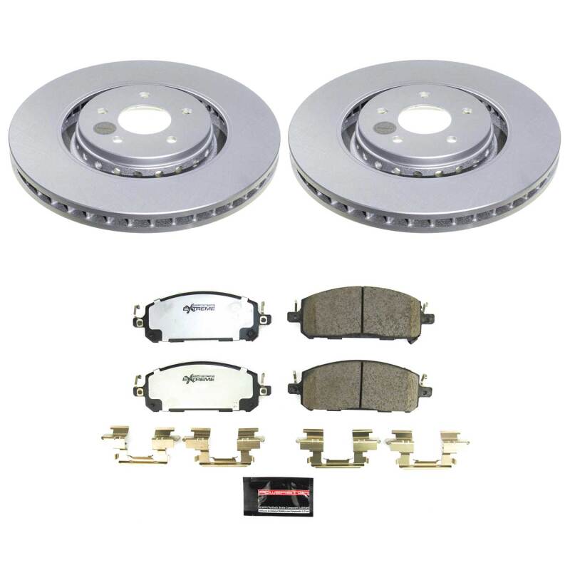 Power Stop 22-24 Infiniti QX60 Front Z36 Coated Truck & Tow Brake Kit-thumbmail-1