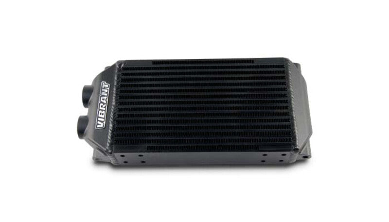 Vibrant Double Pass Oil Cooler Assembly 6in x 10in x 2in-thumbmail-1