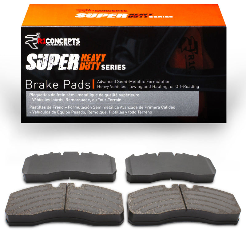 R1 95-24 Terex Terex Advance Mixer Front/Rear Super Duty Brake Pads-thumbmail-1
