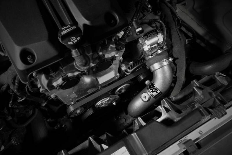 K&N 23-24 GM Colorado/Canyon 2.7L L4 Charge Pipe - Aluminum Tube - Gunmetal Gray-thumbmail-2