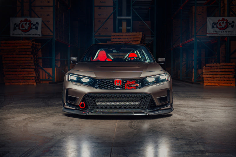 CSF 2023+ Honda Civic Type R FL5 High-Performance Dual Engine Oil Cooler Kit-thumbmail-22