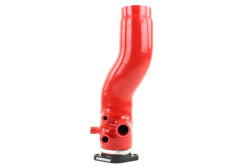 Perrin 2015+ Subaru WRX Red 3in Turbo Inlet Hose w/ Nozzle-thumbmail-1