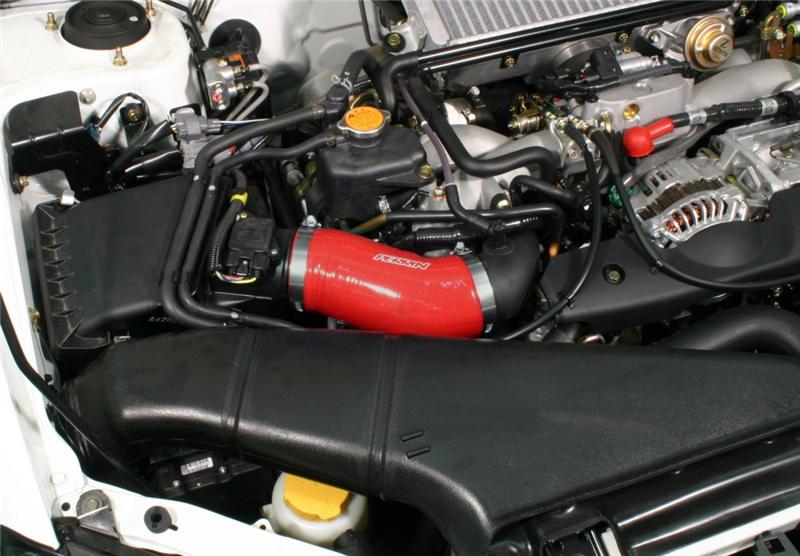 Perrin 02-07 WRX/STi Red Intake Air Box Hose-thumbmail-4