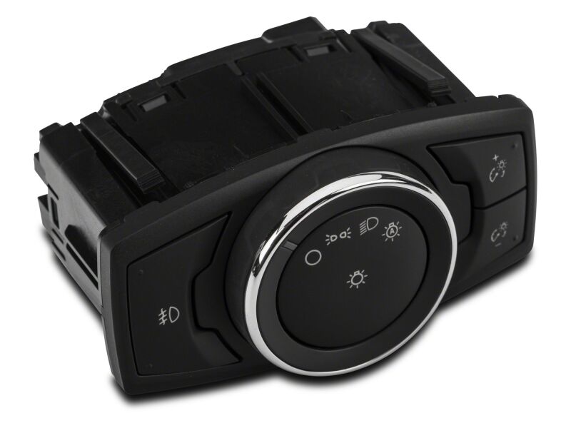 Raxiom 15-17 Ford Mustang V6 Headlight and Fog Light Switch with Wiring Harness-thumbmail-2