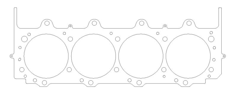 Cometic GM Pro Stock V8 .040in MLX Cylinder Head Gasket - 4.860in Bore - 5.200in Bore Center-thumbmail-1