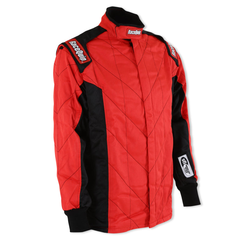 RaceQuip Red Chevron-5 Jacket SFI-5 - Large-thumbmail-5