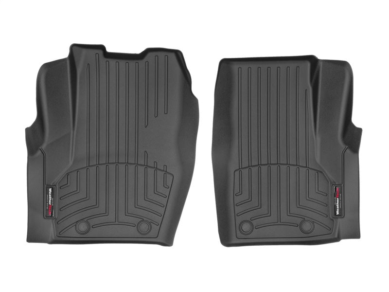 WeatherTech 04-20 Freightline M2 Vinyl Front FloorLiner - Black-thumbmail-1