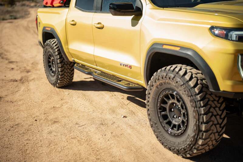 DV8 Offroad 23-24 Chevy Colorado OE Plus Side Steps - Black Steel-thumbmail-9
