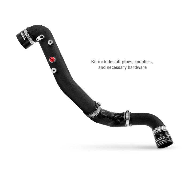 Mishimoto 2023+ Honda Civic Type-R Intercooler Kit w/Pipes - Silver Intercooler/Black Pipes-thumbmail-3
