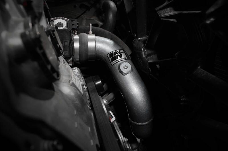 K&N 23-24 GM Colorado/Canyon 2.7L L4 Charge Pipe - Aluminum Tube - Gunmetal Gray-thumbmail-3