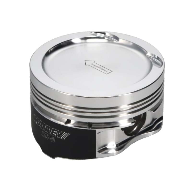 Manley Ford XR6 4.0L Barra 240T Piston - 3.633 in. Bore 1.215 in. CH -10.00 CC-thumbmail-2