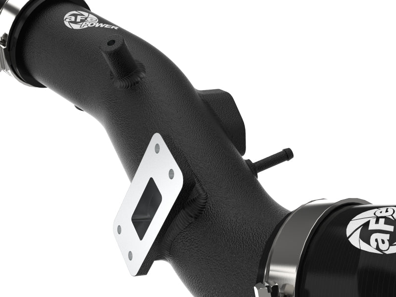 aFe BladeRunner Aluminum Hot and Cold Charge Pipe Kit Black 17-20 Hyundai Elantra GT L4-1.6L (t)-thumbmail-4