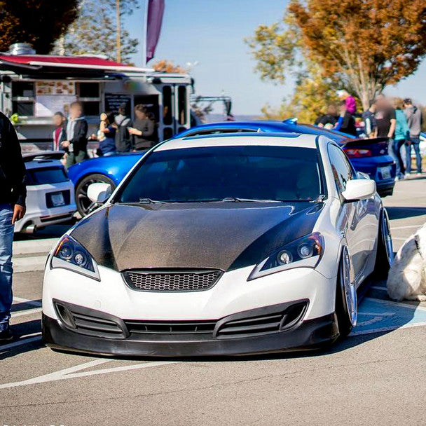 Spec D 2010-2012 Hyundai Genesis Coupe Sequential LED Bar Projector Headlights (Matte Black Housing/Clear Lens)-thumbmail-11