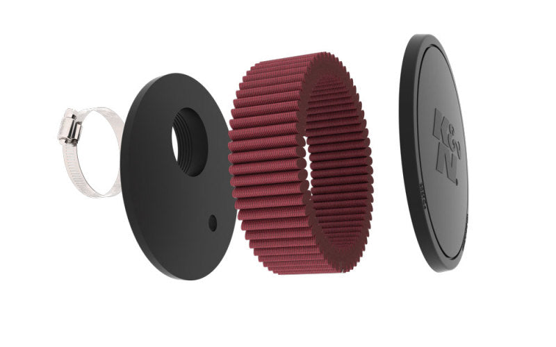 K&N Universal Filter 2 1/16in Flange / 6in OD / 2in H / CR TP V-thumbmail-3