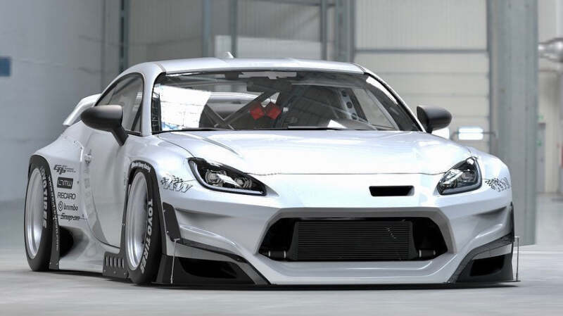 GReddy Pandem 2022+ Toyota GR86 (ZN8) Rocket Bunny V1.5 Ducktail Wing-thumbmail-2