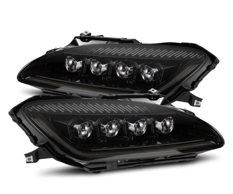 AlphaRex 99-09 Honda S2000 NOVA-Series Projector LED Headlights - Alpha-Black-thumbmail-1